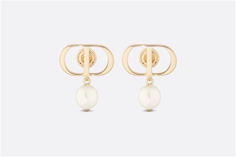 dior petit earrings|Dior petit cd pearls.